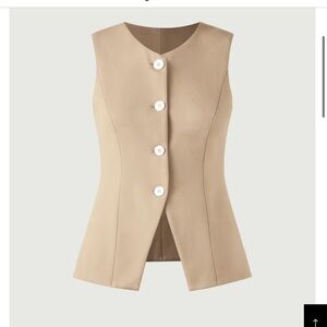 OGL Longline Button-Down Waistcoat